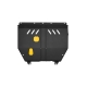 Защита картера для DONGFENG Glory 580 2021-н.в. 1.5T бензин AТ FWD NLZ сталь, с крепежом / ДонгФенг