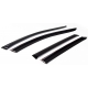 Дефлекторы окон Rival Premium на хэтчбек для Mazda 3 2019-2021